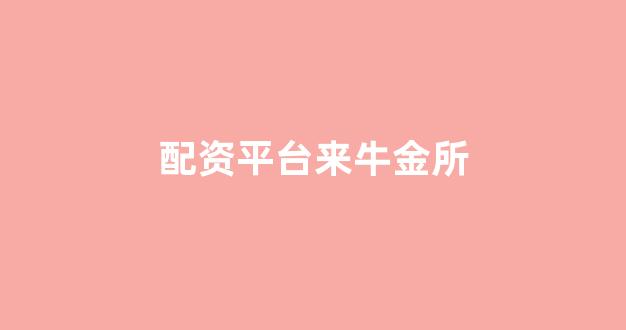 配资网